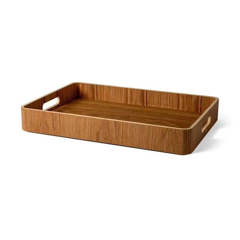 Bandeja Retangular Em Madeira 5cm X 37cm X 26xm – Média