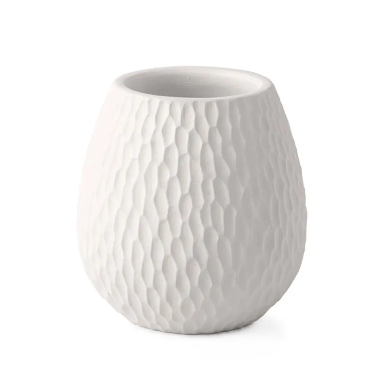 Copo porta escova de dentes cimento off white mart 9cm
