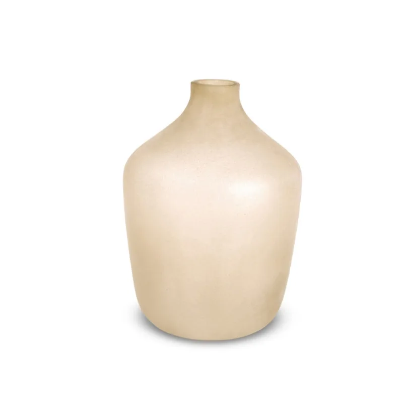 Vaso garrafao em vidro ambar mart 29cm