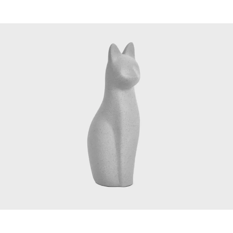 Escultura Gato em Cerâmica 17545 Mart