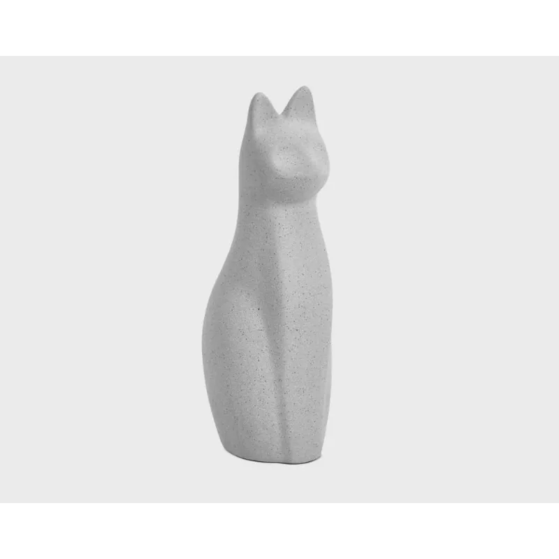 Escultura Gato em Cerâmica 17546 Mart