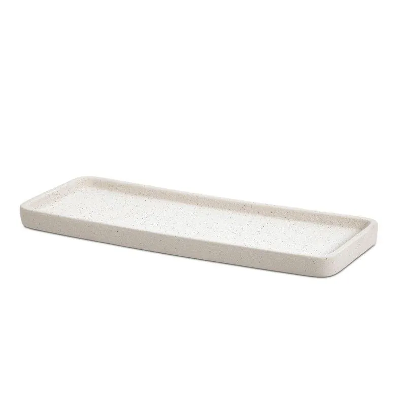 Bandeja Em Cerâmica 26cmx10cm