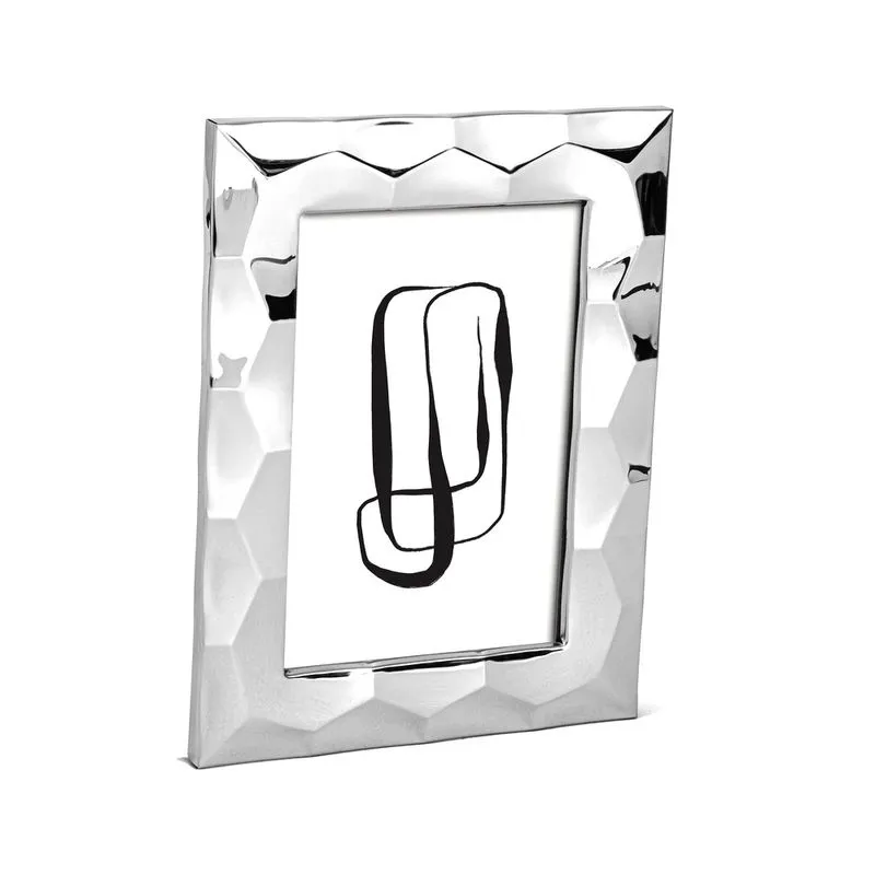 Porta-Retrato Metal e Vidro 10cm X 15cm Mart