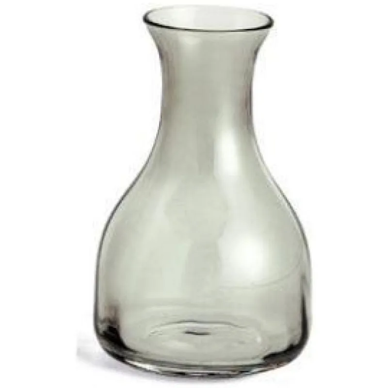 Mini Vaso De Vidro 11x6x4cm Cinza 17742b Mart