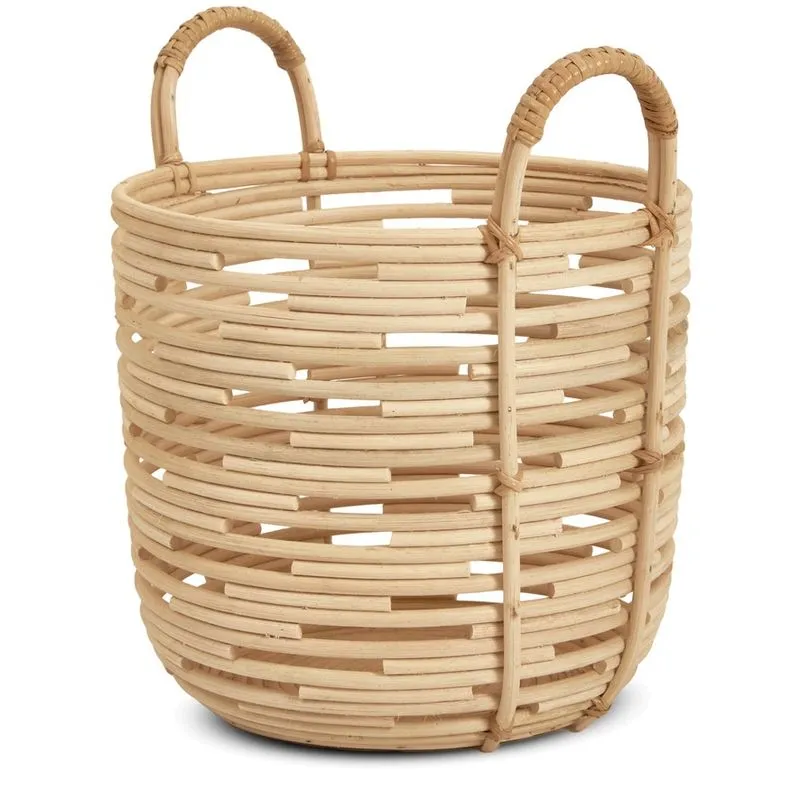 Cesto em rattan mart 34x32cm