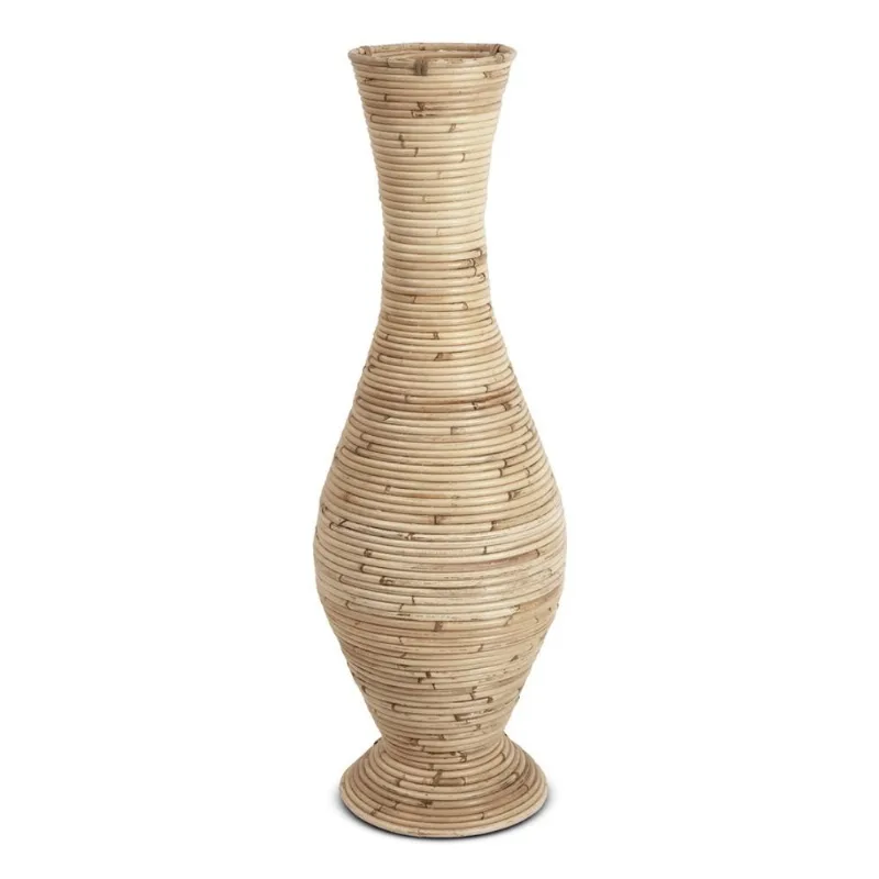Vaso em rattan natural mart 80cm