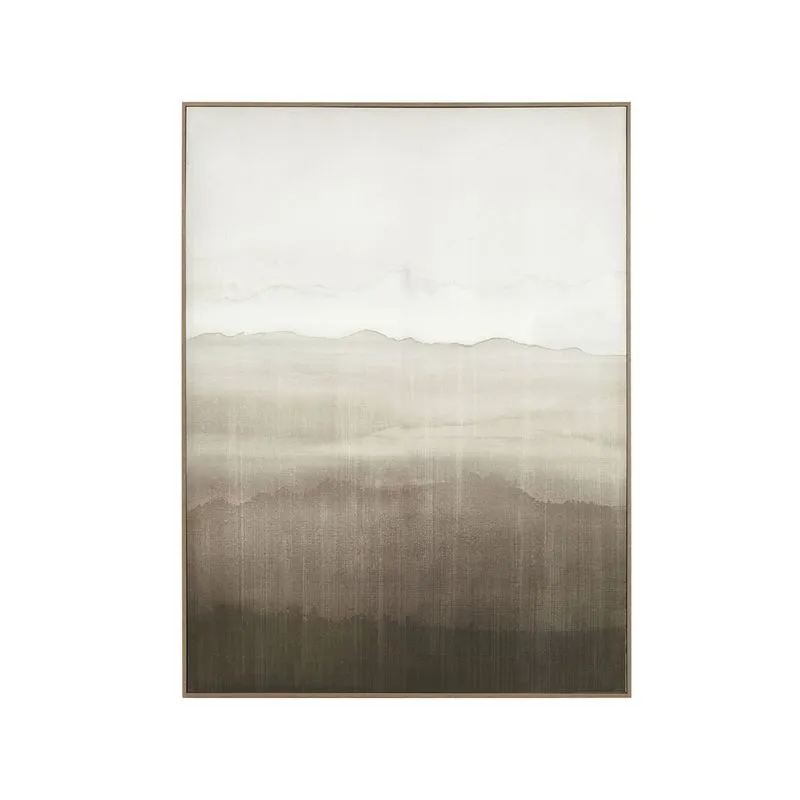 Quadro em Canvas Texturizado Verde