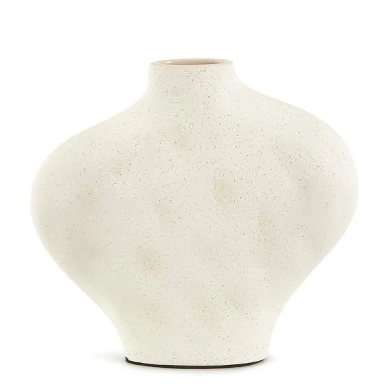 Vaso Em Ceramica 18276 Off White - Mart