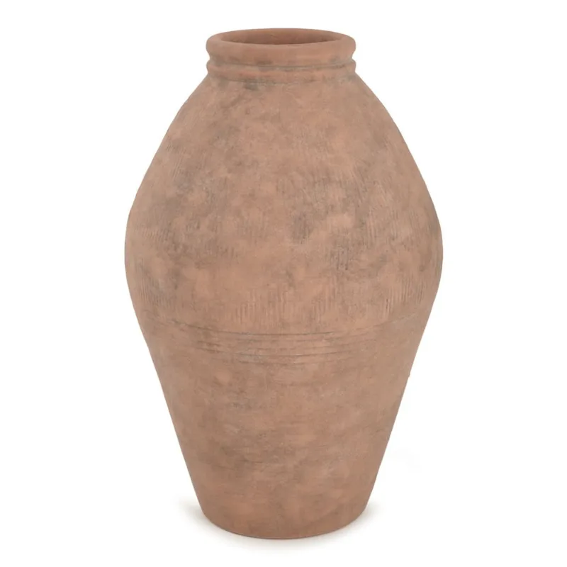 Vaso decorativo ceramica terracota mart 50CM