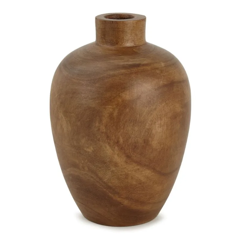 Vaso bojudo em madeira 32CM mart