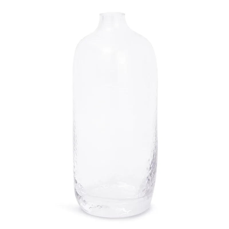 Vaso em vidro incolor mart organico 19CM