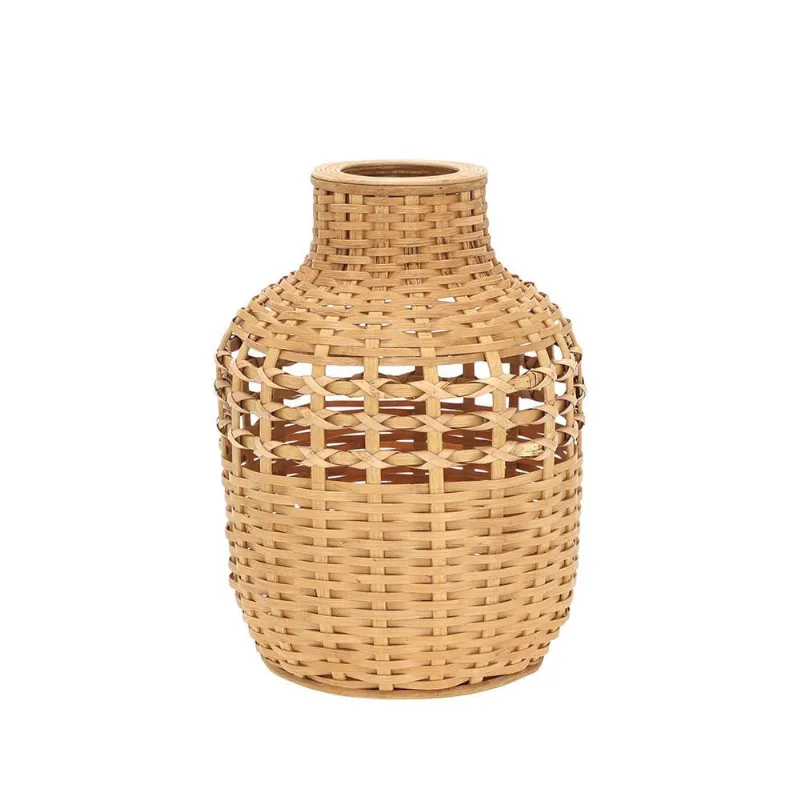 Vaso em bambu natural mart 34CM