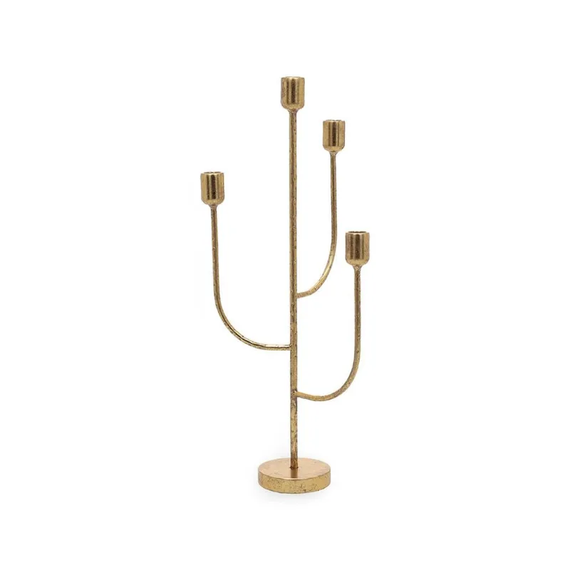 Castical em metal dourado mart 54,5cm