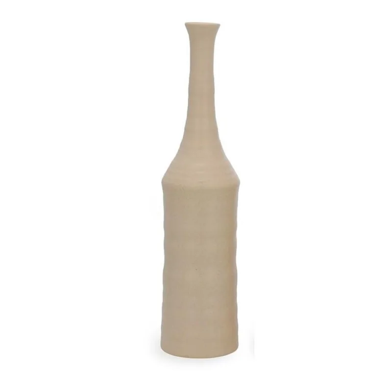 Vaso em ceramica estilo garrafa cinza mart 52CM