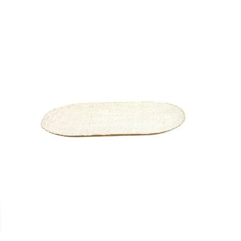 Bandeja em metal off white mart 35CM