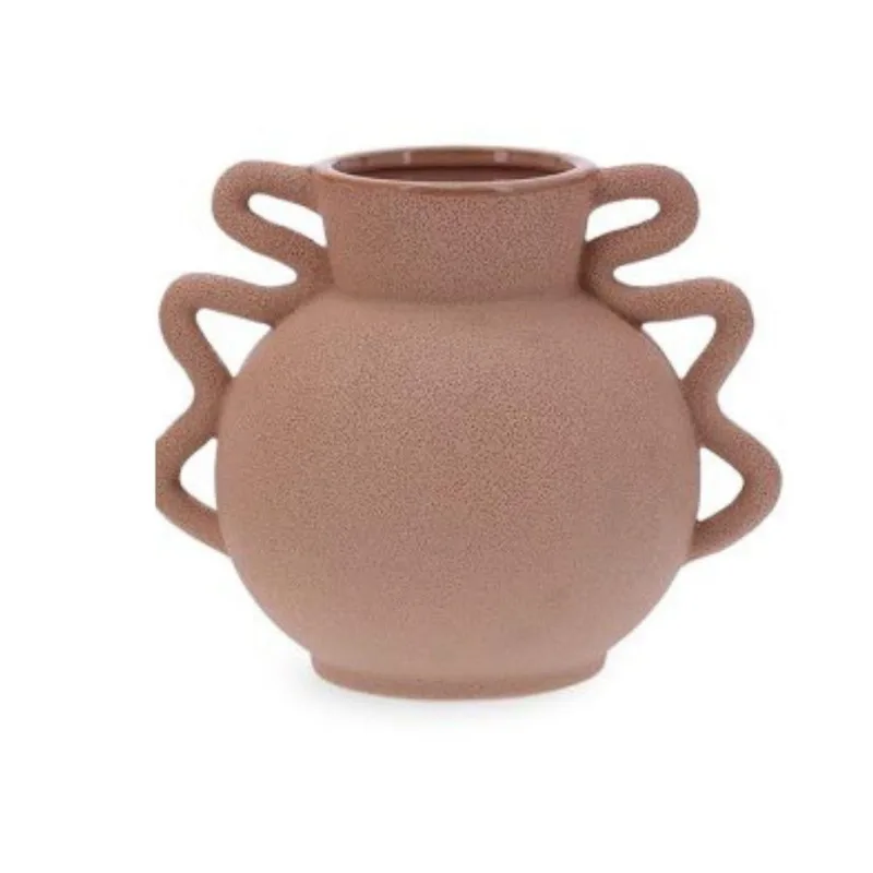 Vaso Cerâmica Terroso 22x28x20cm 19282-p Mart
