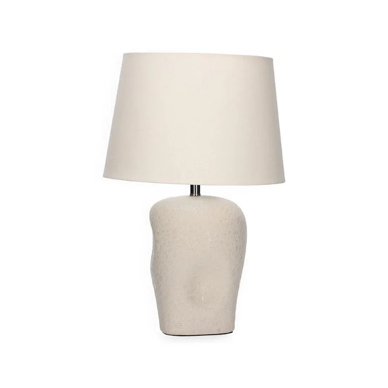 Luminaria em ceramica cinza mart 51cm