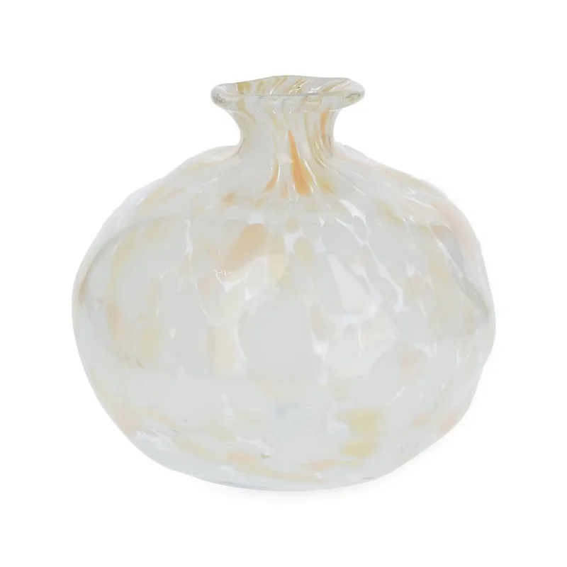 Vaso em vidro mart estilo murano 20X23CM