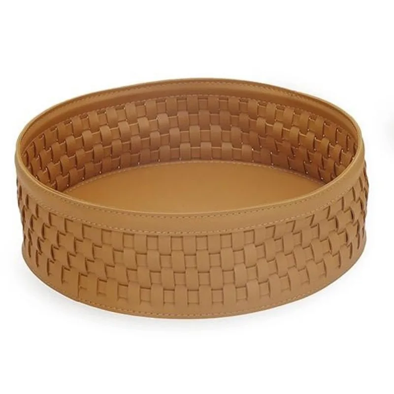 Centro de mesa em pu caramelo mart 25CM