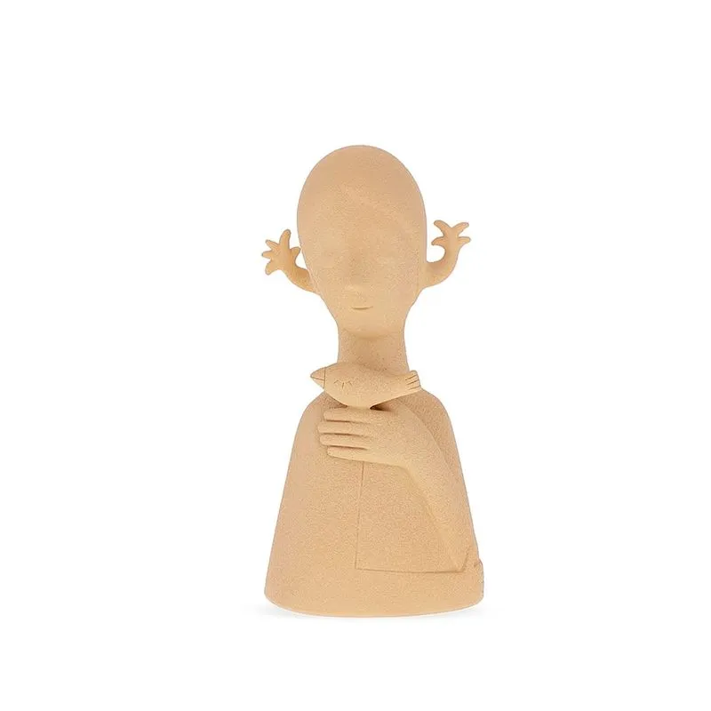 Escultura Mulher Ludic Em Polirresina 19822 - Mart