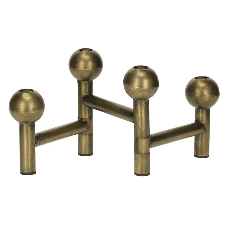 Castiçal Bairdi Dourado