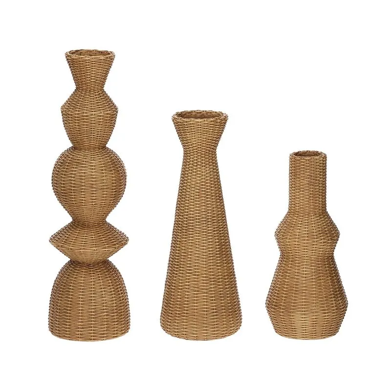 Jogo de Mini Vasos Kogia Marrom