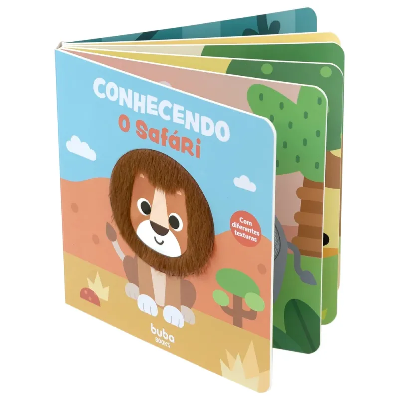 LIVRINHO COM TEXTURAS CONHECENDO O SAFARI