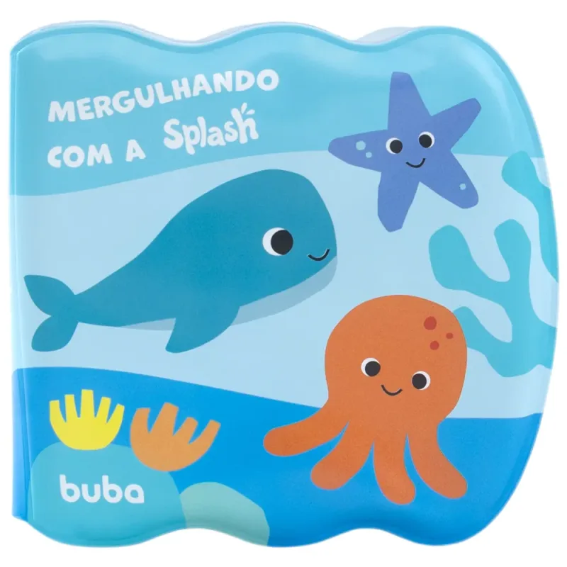 LIVRINHO DE BANHO SPLASH BUBA - MUDA DE COR