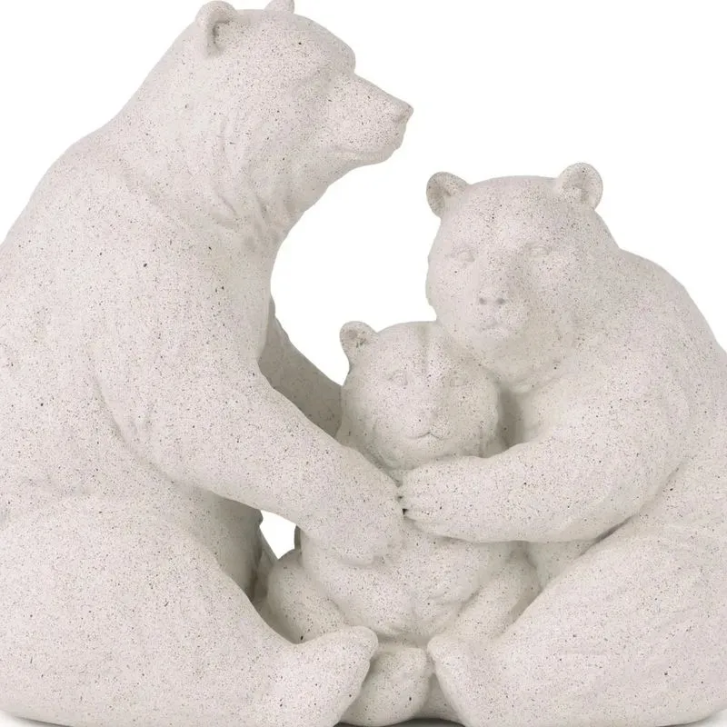 Decorção Abraço de Urso em Poliresina Mart 22965