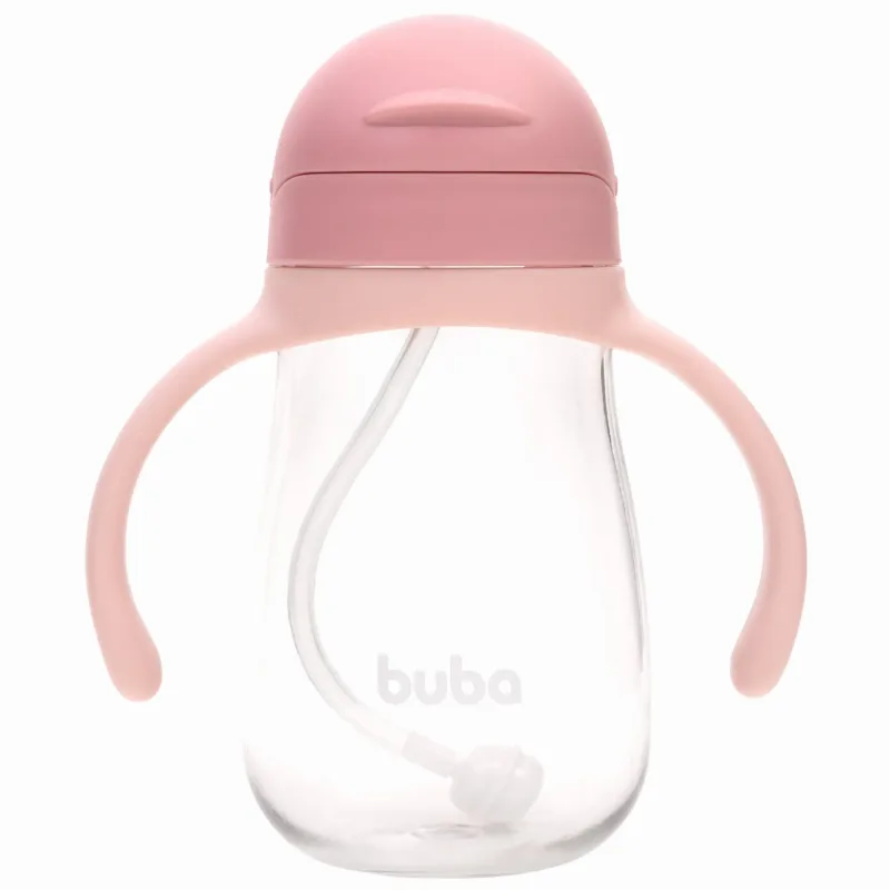 COPO COM DISPOSITIVO CANUDO ROSA