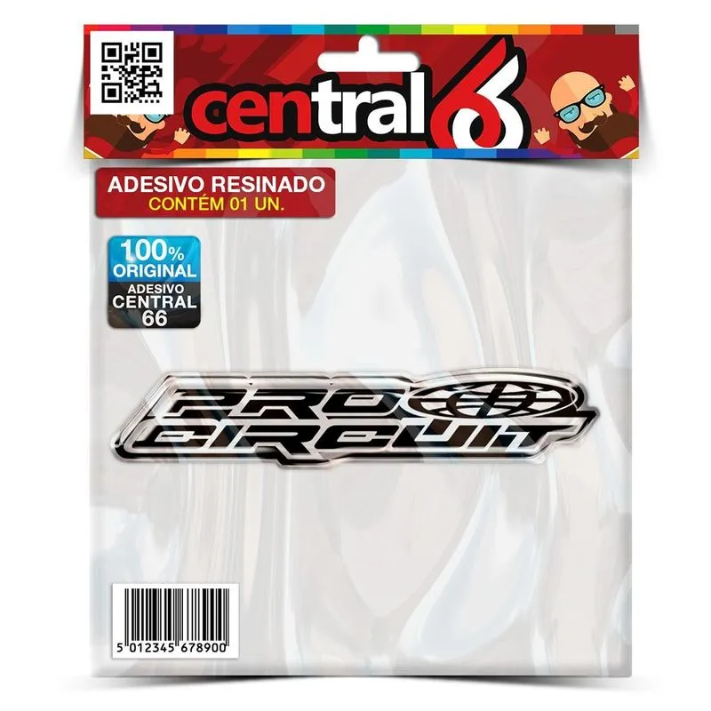 Adesivo Esporte Pro Circuit Resinado