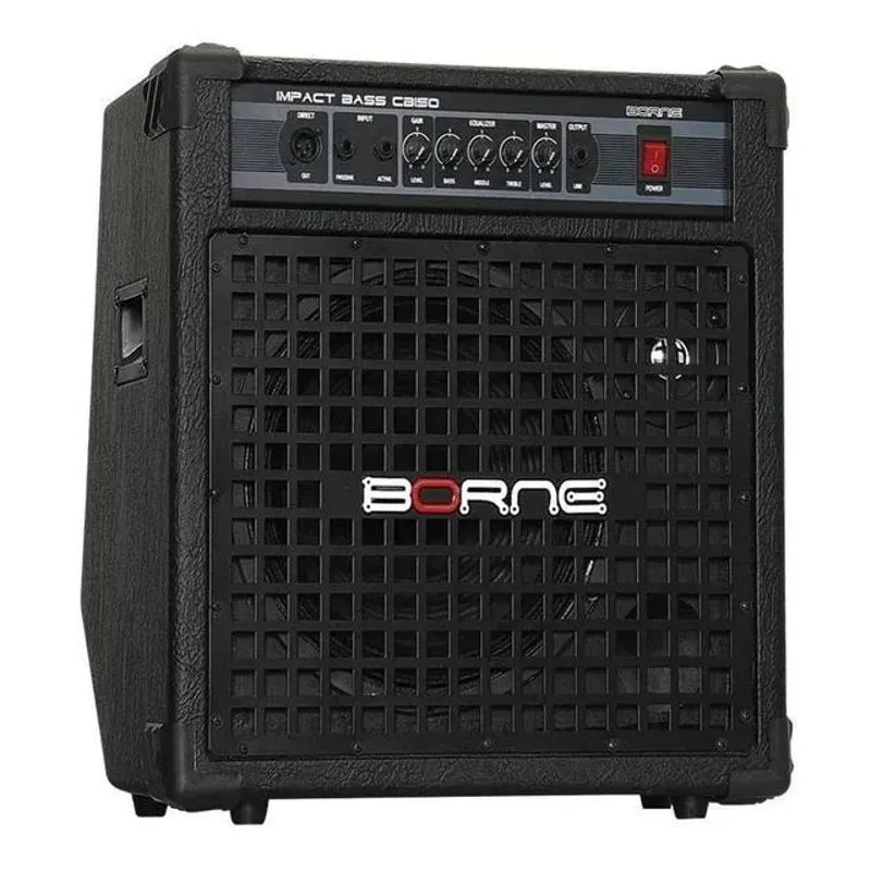 Amplificador Baixo Borne Cb150 Impact Bass Preto - 150w Rms