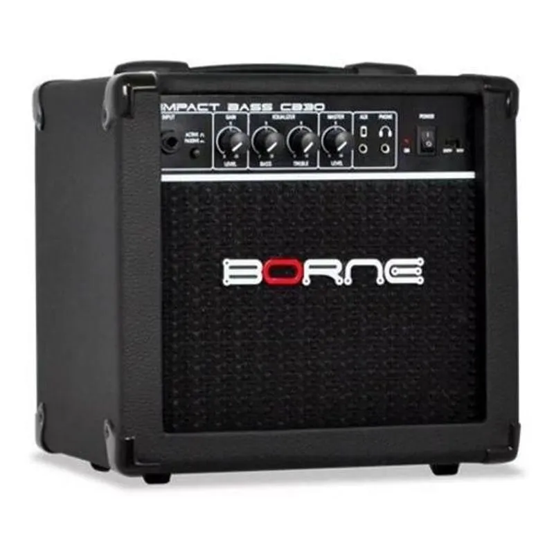 Amplificador Cubo Borne Cb30 15w Impact Bass Baixo