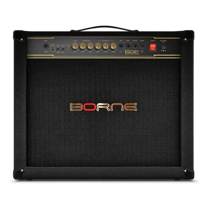 Amplificador Guitarra Borne Vorax 12100 Studio Preto 100w