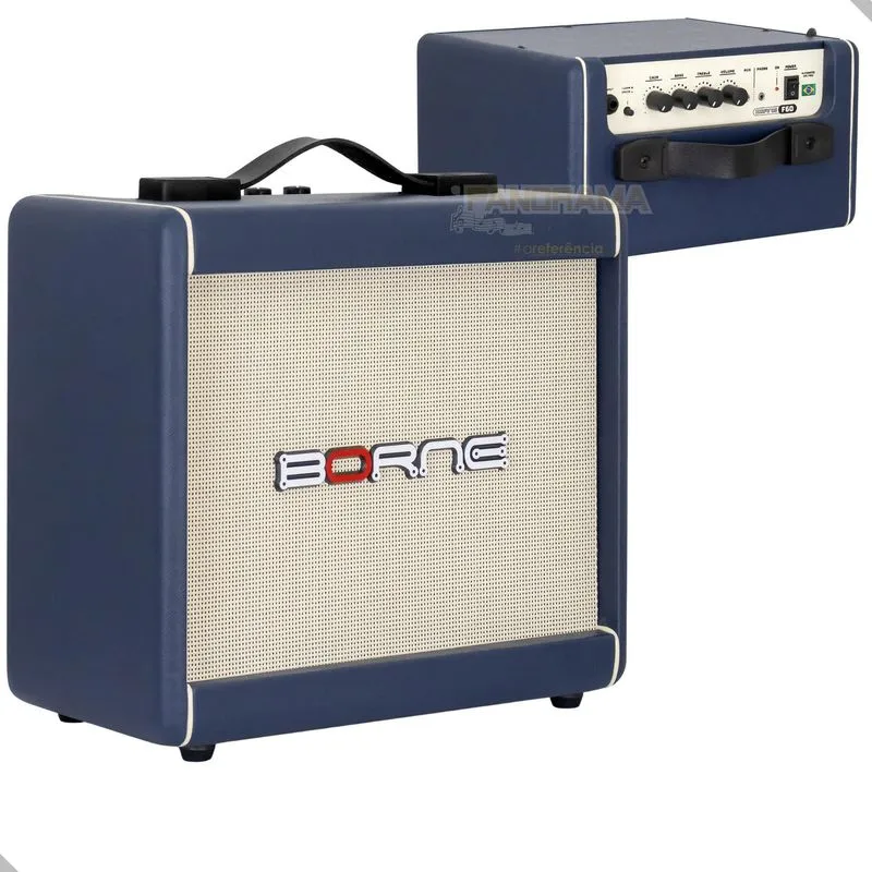 Amplificador Guitarra Borne F60 15w Azul