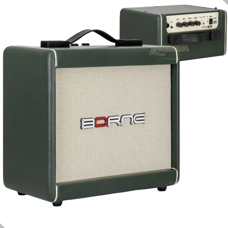 Amplificador Guitarra Borne F60 15w Verde