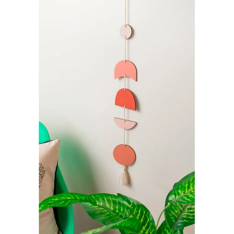 Móbile Horizonte Rosa 70cm X 8cm