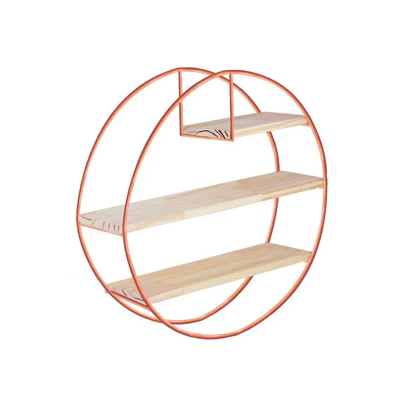 Prateleira Circular 52x13cm Rosé Ornella