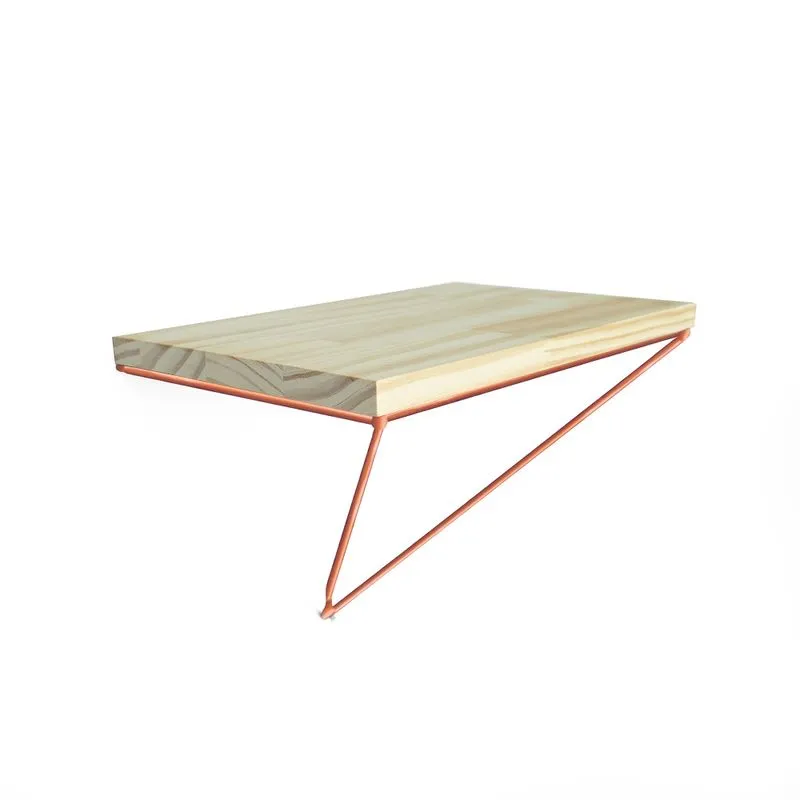 Prateleira Triangular 30x20cm Metal Ornella