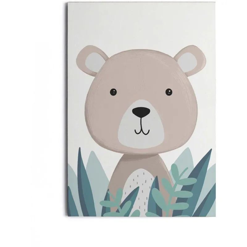 Placa Decorativa Urso MDF 6mm