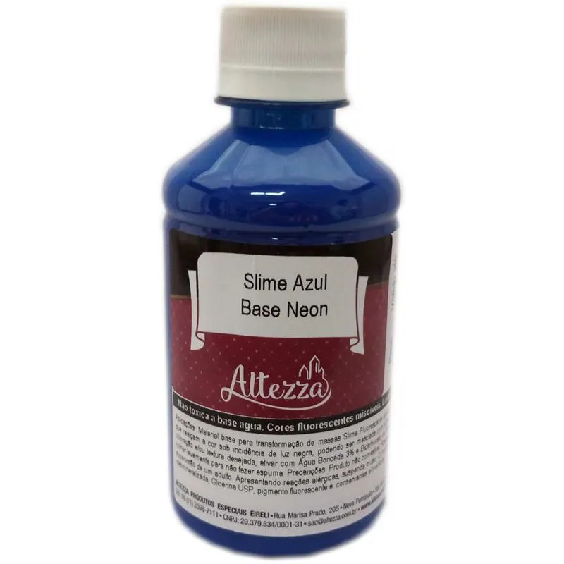 Slime AZUL Base Neon 250G