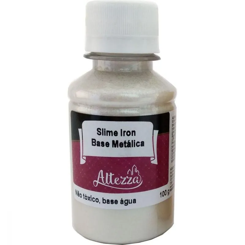 Slime Prata Base Metalica 100g.