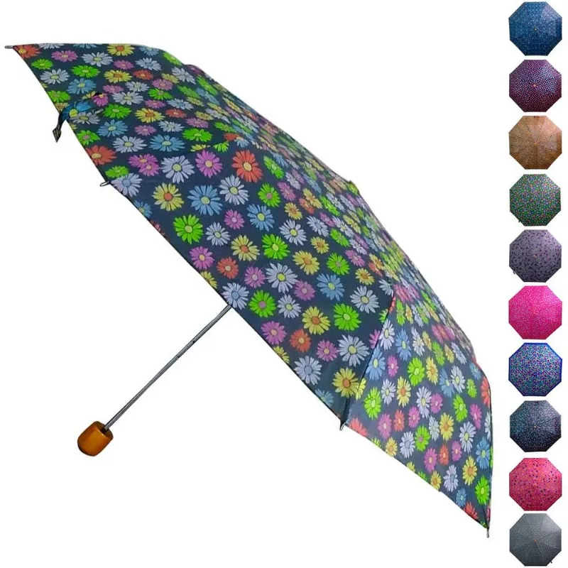 Guarda Chuva C/ Capinha 8 Varetas 55cm em Poliéster Facinato