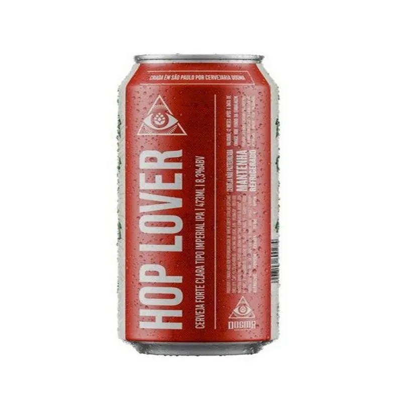 Cerveja Artesanal Hop Lover Imperial Ipa Dogma Lata 350ml