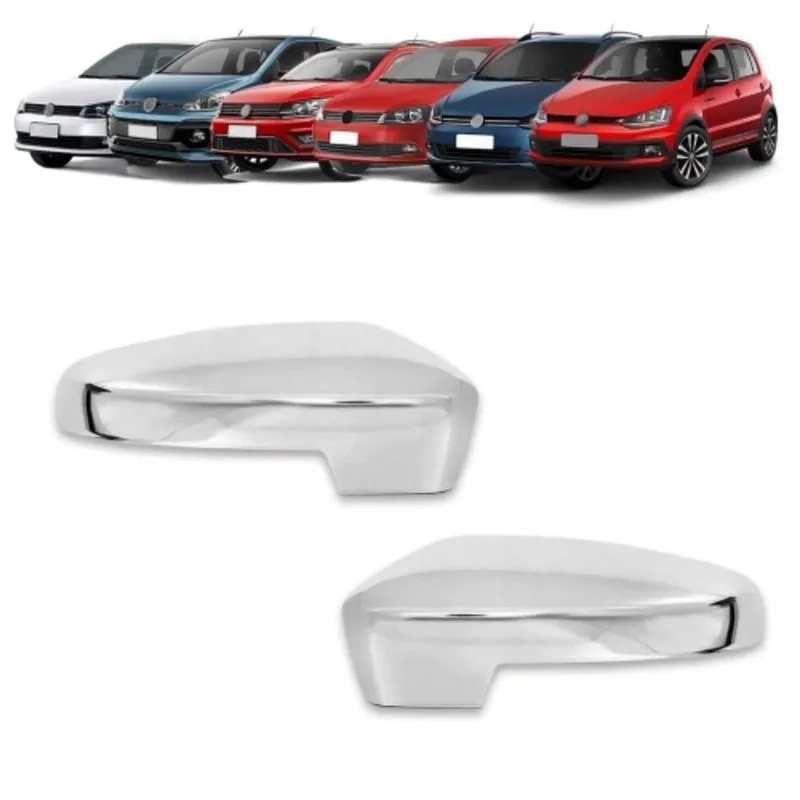 Par Aplique Cromado Capa Retrovisor Gol Voyage G6 G7 G8 2008