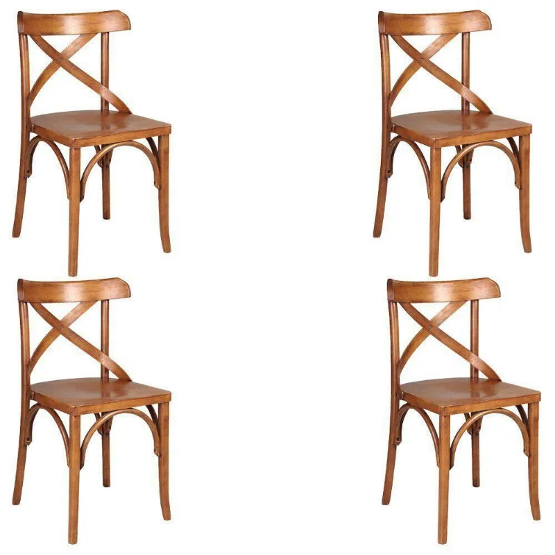 4 Cadeiras Decorativas Crift - Gran Belo