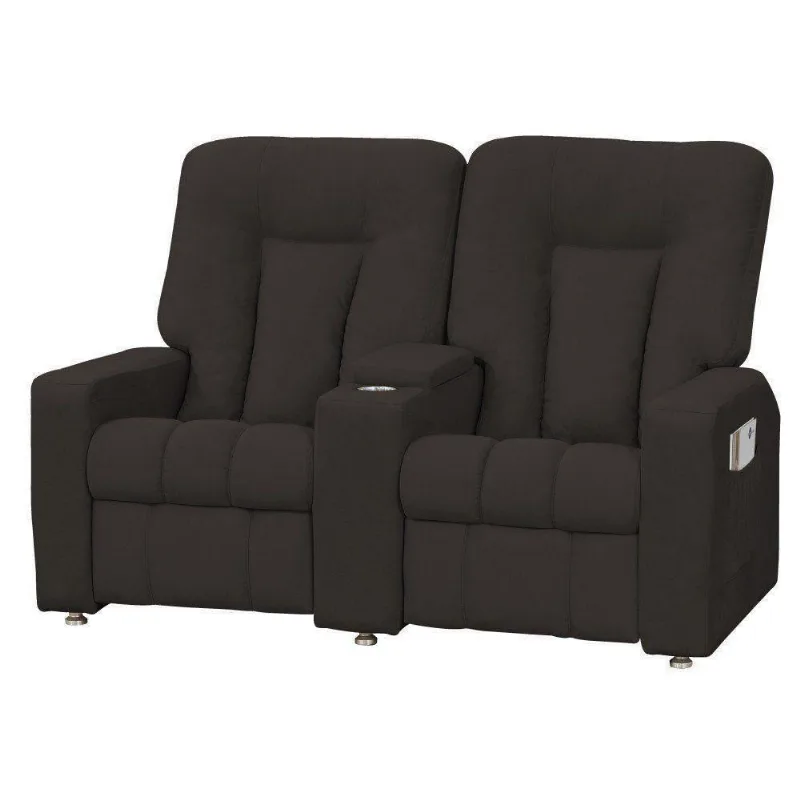 Poltrona Dupla Reclinável para Cinema Jetta MX8 Suede