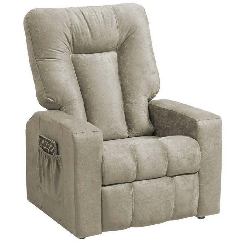 Poltrona Do Papai Reclinável Pallas Mx5 Suede