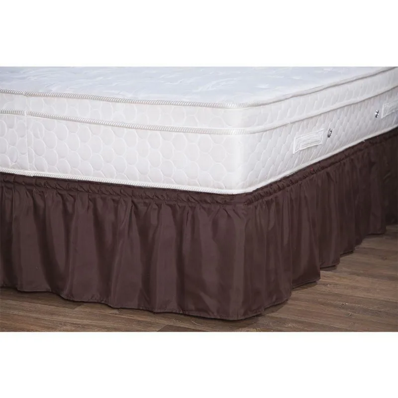 Saia para Cama Box Casal Renata Tabaco Enxovais Aquarela - Gran Belo