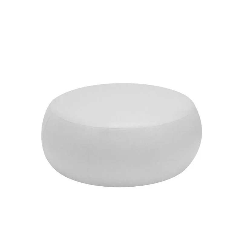 Puff Cleo 105cm Corano Branco Gran Belo